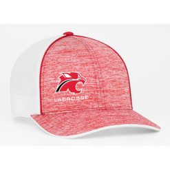 NV Girls Lacrosse Fitted Heather Trucker Mesh
