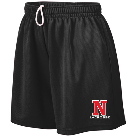 NV Girls Lacrosse Ladies Ladies Wicking Mesh Shorts - Image 4