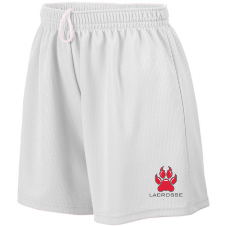 NV Girls Lacrosse Ladies Ladies Wicking Mesh Shorts - Image 7