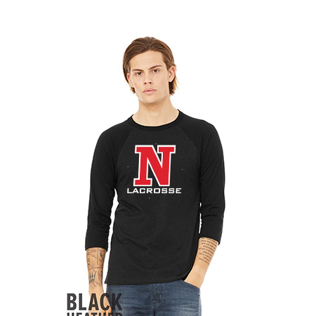 NV Girls Lacrosse Unisex 3/4 Sleeve Baseball Tee - Image 27