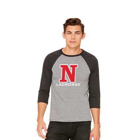 NV Girls Lacrosse Unisex 3/4 Sleeve Baseball Tee - Image 39