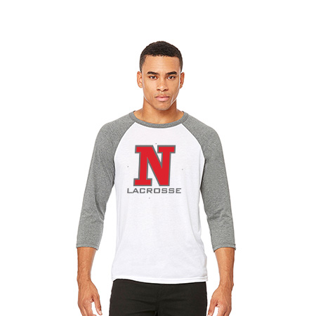 NV Girls Lacrosse Unisex 3/4 Sleeve Baseball Tee - Image 21