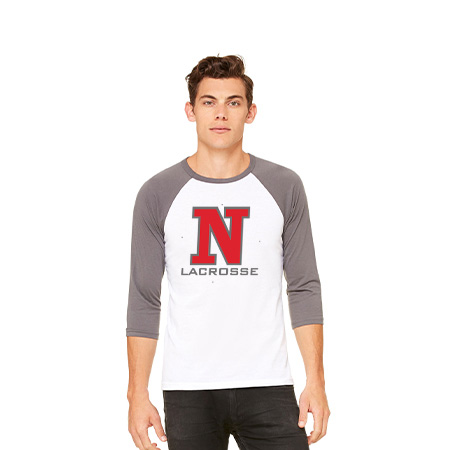 NV Girls Lacrosse Unisex 3/4 Sleeve Baseball Tee - Image 23