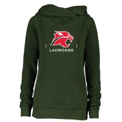 Alternative view of NV Girls Lacrosse Ladies Classic Fleece Funnel Neck Pullover Hood