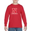 NV Girls Lacrosse Youth Heavy Cotton™ Youth Long Sleeve T-Shirt