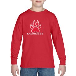 Alternative view of NV Girls Lacrosse Youth Heavy Cotton™ Youth Long Sleeve T-Shirt