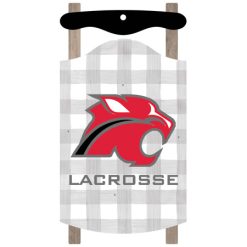 Alternative view of NV Girls Lacrosse Sled Ornament