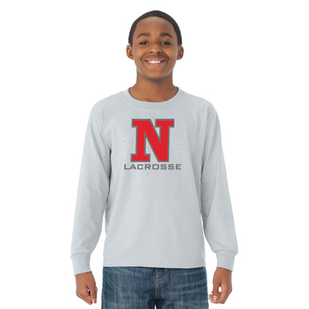 NV Girls Lacrosse Youth DRI-POWER Youth Long Sleeve T-Shirt - Image 14