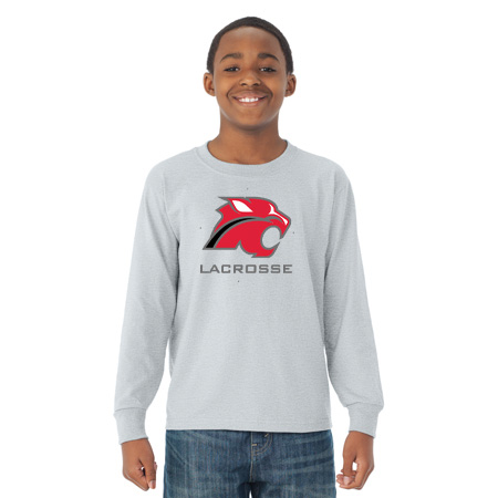 NV Girls Lacrosse Youth DRI-POWER Youth Long Sleeve T-Shirt