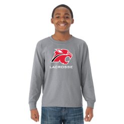 Alternative view of NV Girls Lacrosse Youth DRI-POWER Youth Long Sleeve T-Shirt