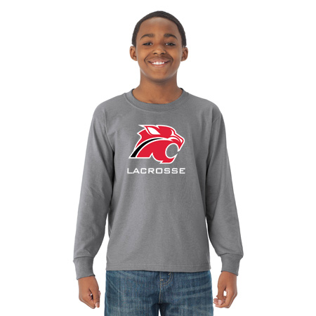 NV Girls Lacrosse Youth DRI-POWER Youth Long Sleeve T-Shirt - Image 7