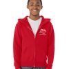 NV Girls Lacrosse Youth Youth Full Zip Hoodie