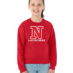 Alternative view of NV Girls Lacrosse Youth Youth Crew Sweatshirt