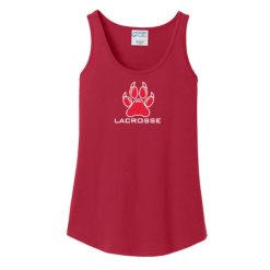 Alternative view of NV Girls Lacrosse Ladies Ladies Core Cotton Tank Top
