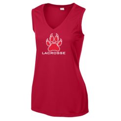 NV Girls Lacrosse Ladies Ladies Sleeveless PosiCharge® Competitor™ V-Neck Tee