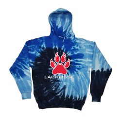 NV Girls Lacrosse Adult Tie Dye Fleece Pullover