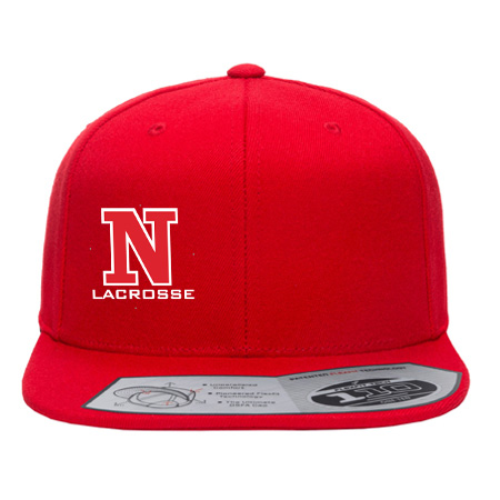 NV Girls Lacrosse Snap Back Flat Bill Trucker - Image 3