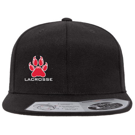 NV Girls Lacrosse Snap Back Flat Bill Trucker - Image 4