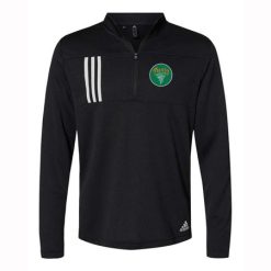 Alternative view of MFB Frenzy Adult Adidas 3-Stripes Double Knit Quarter-Zip Pullover