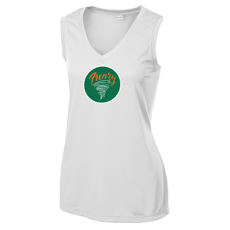MFB Frenzy Ladies Ladies Sleeveless PosiCharge® Competitor™ V-Neck Tee - Image 2