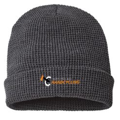 Alternative view of MFB Hand Cycling Waffle Cuff Beanie