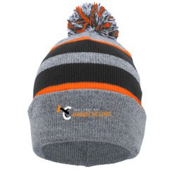 MFB Hand Cycling KNIT FOLD OVER POM-POM BEANIE