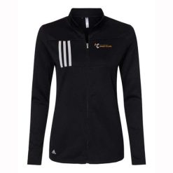 MFB Hand Cycling Ladies Adidas 3-Stripes Double Knit Full Zip Pullover