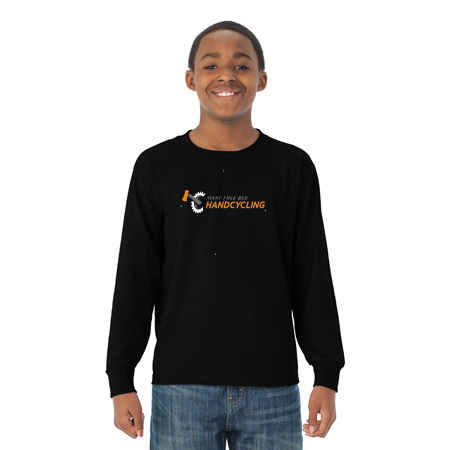 MFB Hand Cycling Youth DRI-POWER Youth Long Sleeve T-Shirt - Image 3