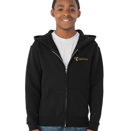 MFB Hand Cycling Youth Youth Full Zip Hoodie - Image 3