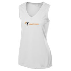 Alternative view of MFB Hand Cycling Ladies Ladies Sleeveless PosiCharge® Competitor™ V-Neck Tee