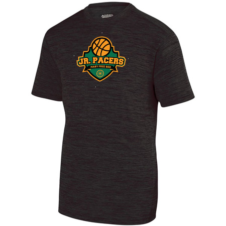 MFB Jr. Pacers Youth YOUTH SHADOW TONAL HEATHER TRAINING TEE - Image 5