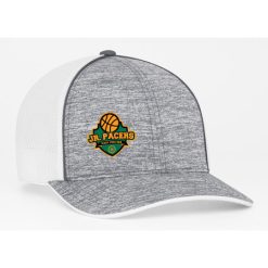 Alternative view of MFB Jr. Pacers Fitted Heather Trucker Mesh