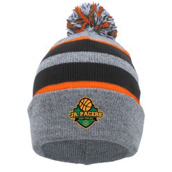 Alternative view of MFB Jr. Pacers KNIT FOLD OVER POM-POM BEANIE