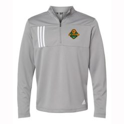 MFB Jr. Pacers Adult Adidas 3-Stripes Double Knit Quarter-Zip Pullover