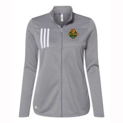 Alternative view of MFB Jr. Pacers Ladies Adidas 3-Stripes Double Knit Full Zip Pullover