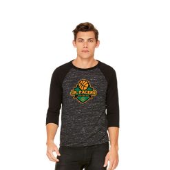 MFB Jr. Pacers Unisex 3/4 Sleeve Baseball Tee