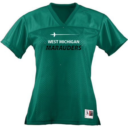 MFB West Michigan Marauders Ladies Junior Fit Replica Football Tee