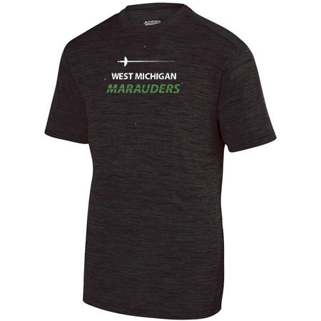 MFB West Michigan Marauders Youth YOUTH SHADOW TONAL HEATHER TRAINING TEE - Image 5