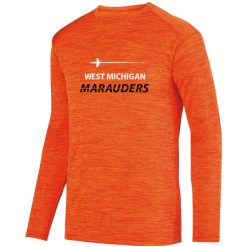 MFB West Michigan Marauders Adult SHADOW TONAL HEATHER LONG SLEEVE TEE