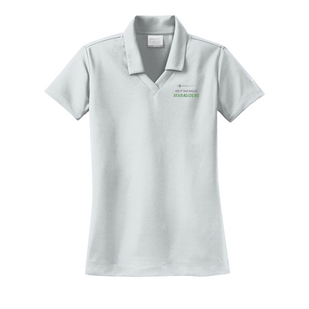 MFB West Michigan Marauders Ladies Nike Ladies Dri-FIT Micro Pique Polo - Image 4