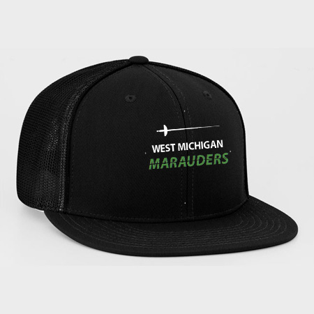 MFB West Michigan Marauders Fitted D-Series Uni. Trucker - Image 4