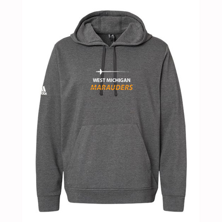 MFB West Michigan Marauders Adidas Fleece Hoodie - Image 2