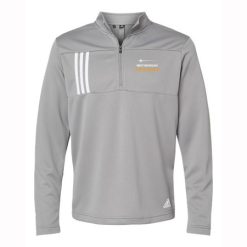 Alternative view of MFB West Michigan Marauders Adult Adidas 3-Stripes Double Knit Quarter-Zip Pullover