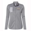 MFB West Michigan Marauders Ladies Adidas 3-Stripes Double Knit Full Zip Pullover