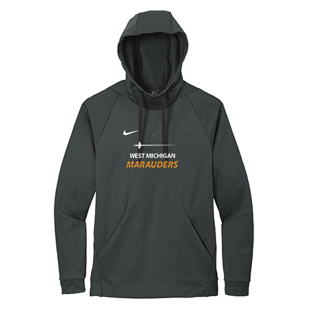 MFB West Michigan Marauders Adult Nike Therma-FIT Pullover Fleece Hoodie - Image 2