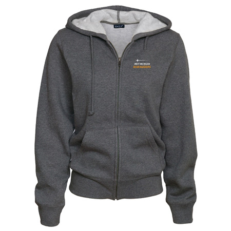 MFB West Michigan Marauders Ladies Full Zip Fleece Hoodie - Image 5
