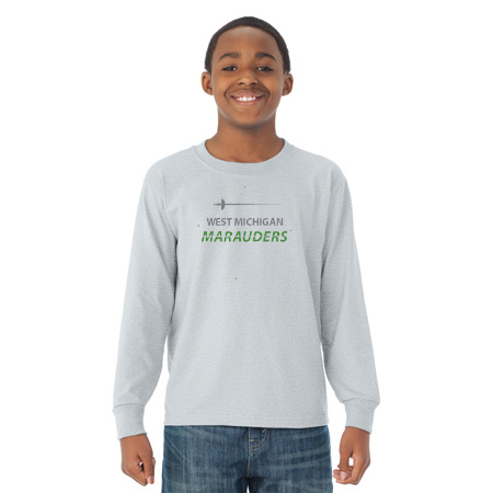 MFB West Michigan Marauders Youth DRI-POWER Youth Long Sleeve T-Shirt - Image 5