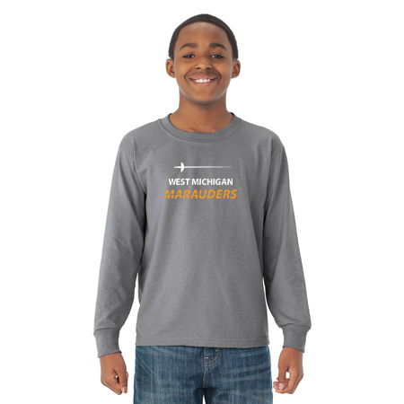 MFB West Michigan Marauders Youth DRI-POWER Youth Long Sleeve T-Shirt - Image 4