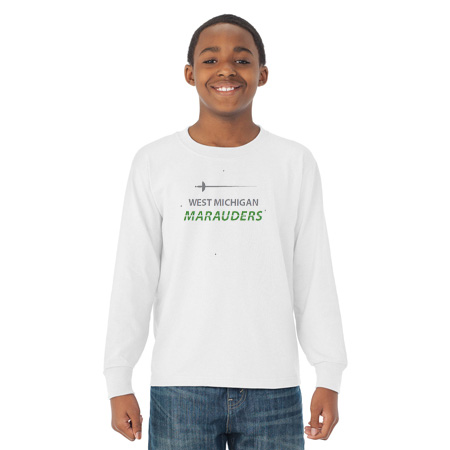 MFB West Michigan Marauders Youth DRI-POWER Youth Long Sleeve T-Shirt - Image 6