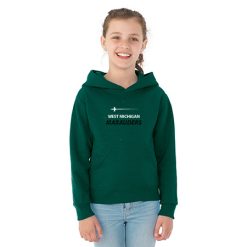 Alternative view of MFB West Michigan Marauders Youth NuBlend® Youth Hooded Sweatshirt